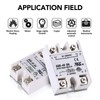 XTVTX SSR-40DA Solid State Relay Single-phase Solid State Relay Input