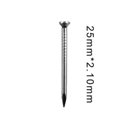 OMOTOOL Hardware Concrete Nails Assortment Kit (Pack of 100), Carbon Steel Nails for Hanging Pictures and Woodworking (2.5 cm)