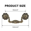Uenhoy 6 Pcs 3 Inch Bail Handle Drop Pulls Vintage