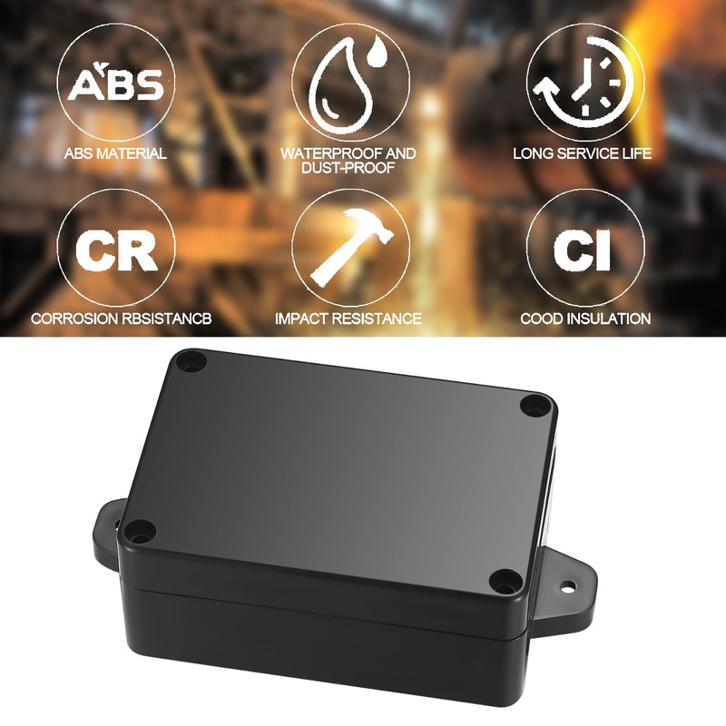 Project Box, 4pcs Junction Boxes, IP65 Waterproof Electrical Boxes, ABS