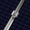Zelsius Solar Panel Bracket Rail with Centre Clamps, Solar Panel