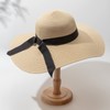 DRESHOW Women's Straw Hat with Wide Brim Floppy Foldable Cap
