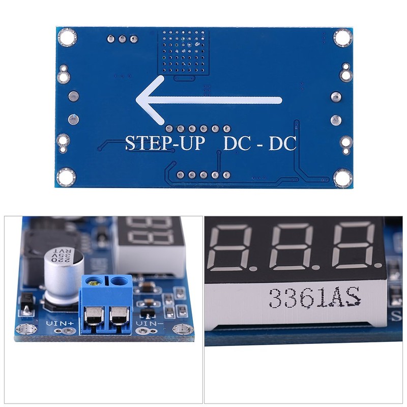 Akozon DC-DC Boost Converter 4.5V-32V to 5V-35V Power Supply Step