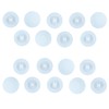 Qrity 50PCS White Screw Cover Caps, Diameter 12MM Plastic Cross