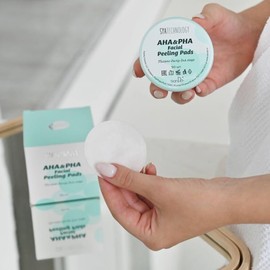AHA & PHA Gesichtspeeling-Pads, 10263 TianDe, 50 Stück, Nehmen Sie das Alter von Ihr Gesicht mit einem Schlag ab