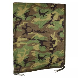 Woodland  Military Poncho Liner Woobie Blanket Nylon