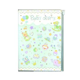 Close Pin Diary Takeimiki Baby Diary, Blue DI11561