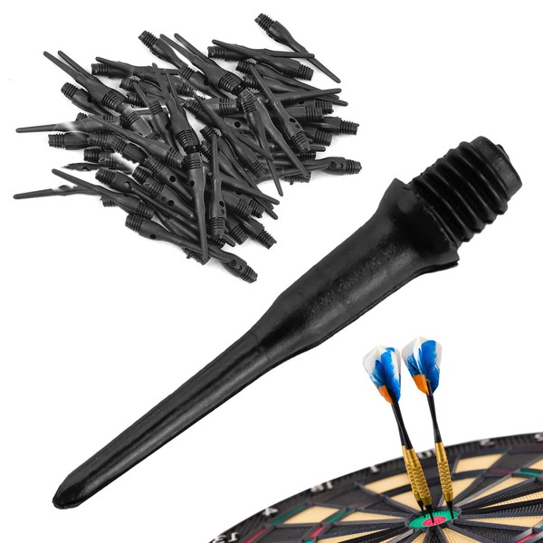 YIUWOD Pack of 200 Plastic Dart Tips, Soft Dart Tips,