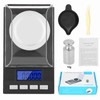 Mini Portable High Accuracy 0.001g Pocket Jewelry Scale with LED