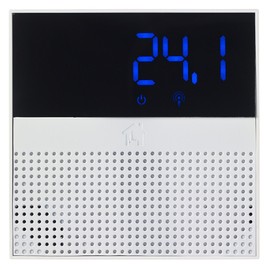 MiHome MIHO069 Smart Thermostat, White, 14cm Square