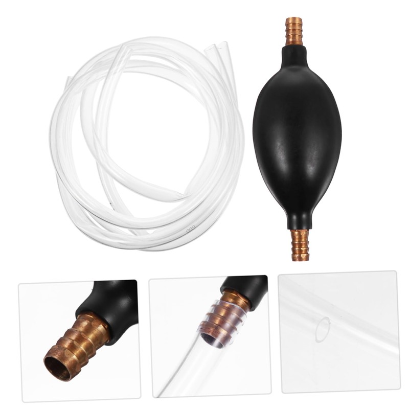 NOLITOY Hand Pump Portable Fuel Transfer Tool Lightweight Manual Siphon