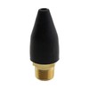 Guifeng 6PCS Black Rubber Tip Air Tool 35mm Air Tip