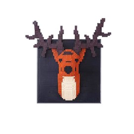 BDYDT Wall Art Deer Building Blocks Set; A Wall Decor Set for Adults Who Love Creative Hobbies(1651 Pieces) Toys Gifts for Kid and Adult