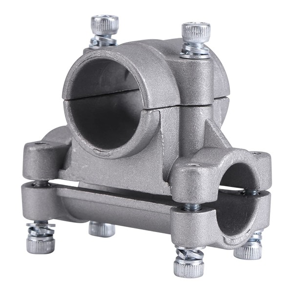 Aramox Handle Bracket Clamp, Silver Aluminum Alloy Hand Mount for