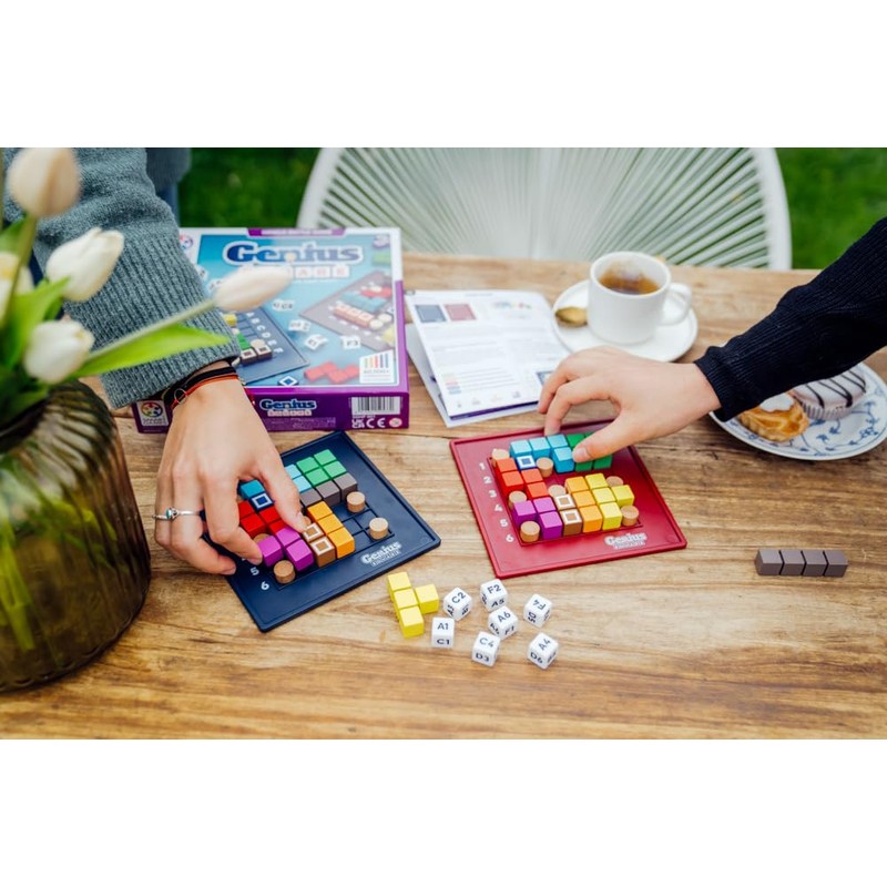 The Happy Puzzle Companiy Genius Square - Juego de lógica