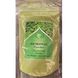 Vedic Secrets Moringa (Drumstick Leaf) Powder - 100 Grams