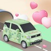 Electronic Car Money Bank Simulation Model Car Automatic Rolling Fingerprint