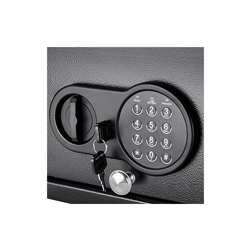 Barska Top Opening Keypad Safe – Compact Digital Security Box