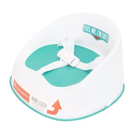 Prince Lionheart Squish Booster Seat, Gumball Green, 3-Point Harness and Dual-Strap System, Easy to Wipe Clean, and Lightweight Green