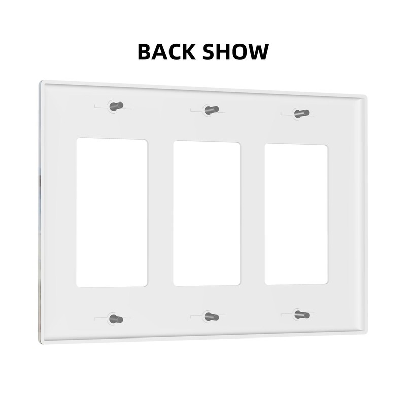 Beach Ocean Triple Rocker Decorative Light Switch Cover Plate