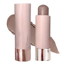 Blendable Cream Contour & Bronzing Stick – Waterproof Long-Lasting Face Sculpting Makeup – Smooth Creamy Texture Twist-Up Stick for Quick Easy Application Hydrating Formula (Mid Gray)