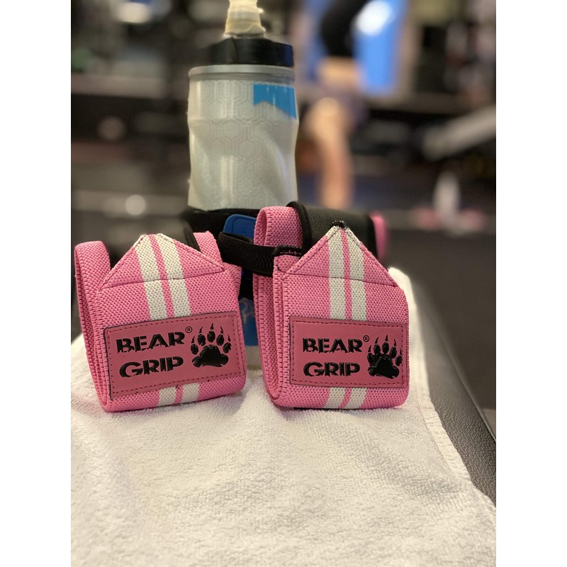 BEAR GRIP - Weight lifting wrist support wraps (Sold in