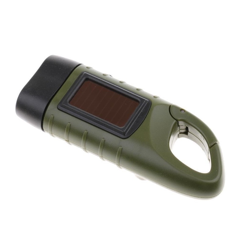 BEALIFE Portable Hand Cranked Flashlight Emergency LED Torch Light for