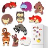 Pack of 10 Magnets Animals, Animals Fridge Magnets 3D Magnets