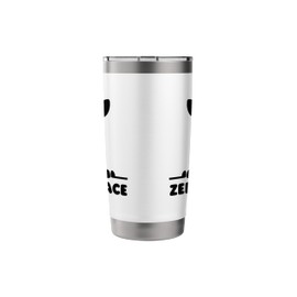 Zebra Minimalist Animal Face Nature Design For Kids Stainless Steel Insulated Tumbler