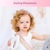 VeryMerryMakering 4th Birthday Sash and Tiara for Girls - Fabulous