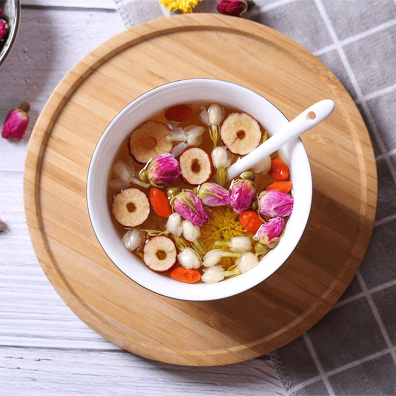 Chinese Herbal Flower Fruit Tea - Golden Silk Chrysanthemum Rose