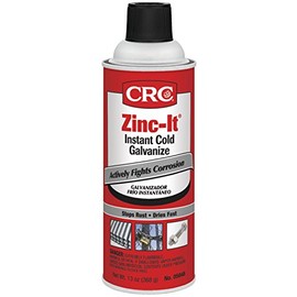 CRC 05048 Zinc-It Instant Cold Galvanize - 13 Wt Oz,Gray