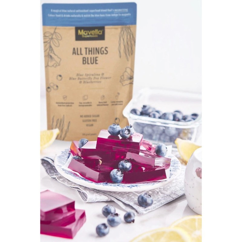Mavella Superfoods All Things Blue (Blue Spirulina & Blue Butterfly