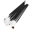 10pcs/Set U Brush Tools Art Acrylic Tips Nail Nail Pen