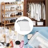 HUJYO 12 Pcs Clear Shoe Bags for Travel,11.8in X 15.7in