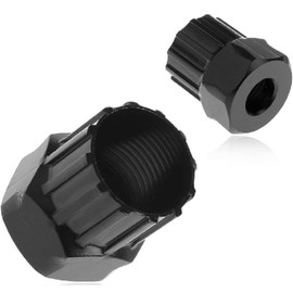 2 Pcs Bike Cassette Lockring Tool,Multifunctional Bottom Bracket Removal Tool Bicycle Cassette Removal Tool for Shimano,for SRAM,for Sun Race, for SunTour