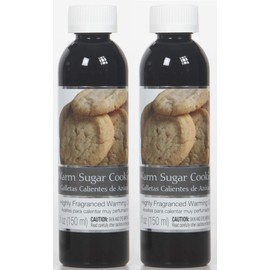 Hosley Warm Sugar Cookies Fragrance Warming Oils, Set of 2, 5oz Each. Ideal Gift for Weddings, spa, Reiki, Meditation, Bathroom Settings.P1