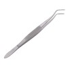 SurgicalOnline Meriam Foil Dental Cotton Tweezer Serrated Angled Beak Dressing