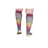 Lymphedivas Roller Disco Medical Graduated Compression Sock Pair 20-30mmHg (Short