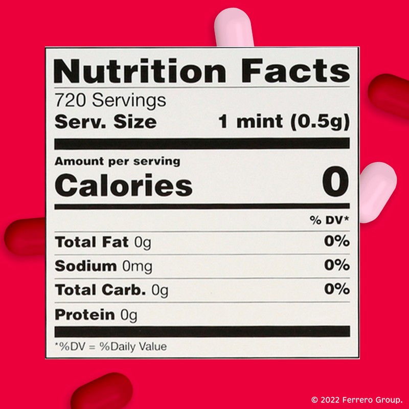 Tic Tac Strawberry & Cream Flavored Mints, Bulk 8 Pack,