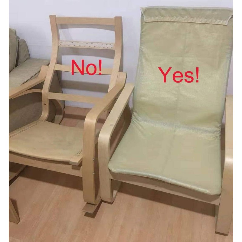 The Pello Replacement Cover Made Compatible with IKEA Pello Chair