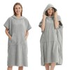 Poncho de Surf con Capucha de Microfibra, Poncho de Secado