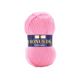 Hayfield Bonus DK Double Knitting, Pink (992), 100g by Sirdar