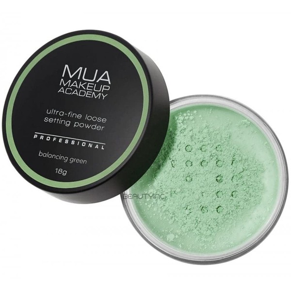 MUA Make Up Academy Professional Loose Setting Powder Banana Green