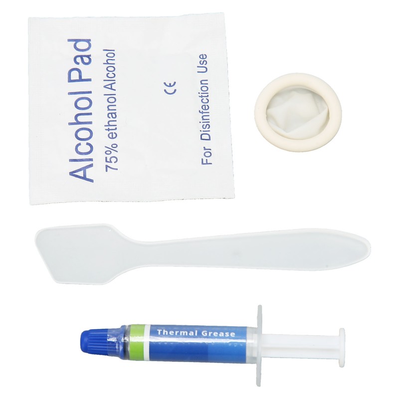 5Pcs Thermal Paste 4.55W/m.k Metal Free Safe Strong Adhesion Thermal
