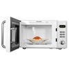 Emerson MWR7020W Compact Countertop Microwave Oven with Button Control, LED