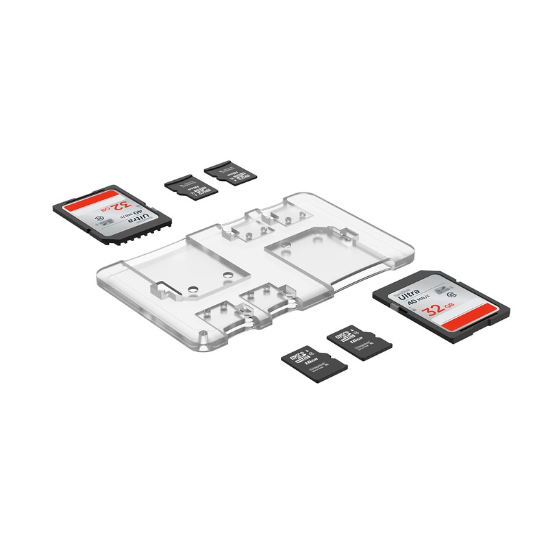 Flashwoife, 4 x MicroSD + 2 x SD Storage Memory