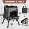 Wood Burning Stove, Camping Wood Stove, Small Portable Cast Iron