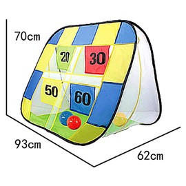 [TradeWind] Soccer Trackout Goal Handball Shooting Practice Folding Toy Park Outdoor with Ball