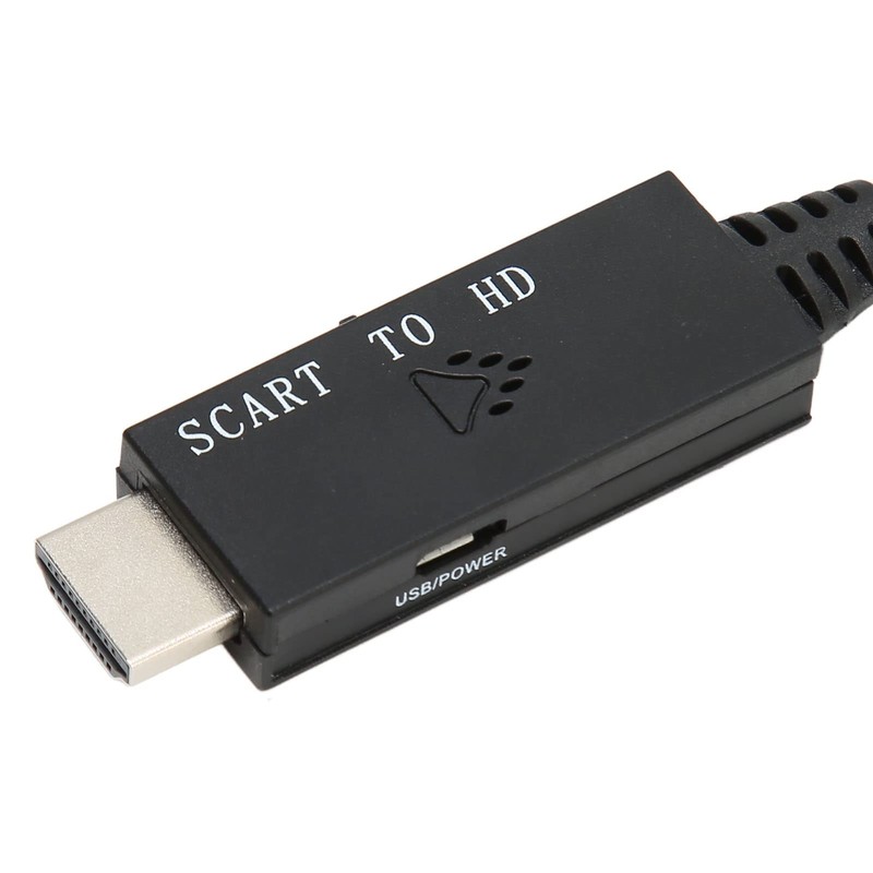 SCART to HD Multimedia Interface Converter, HD 1080P Video Adapter